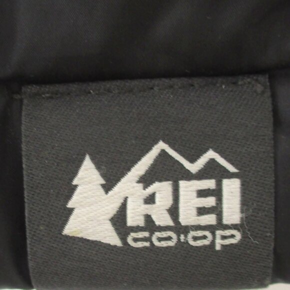 REI Mens Black Full Zip Down Ski Vest - Size Large - Picture 3 of 3